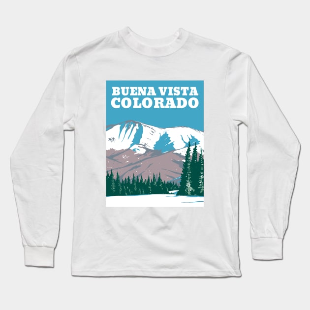 Buena Vista Colorado Long Sleeve T-Shirt by osmansargin